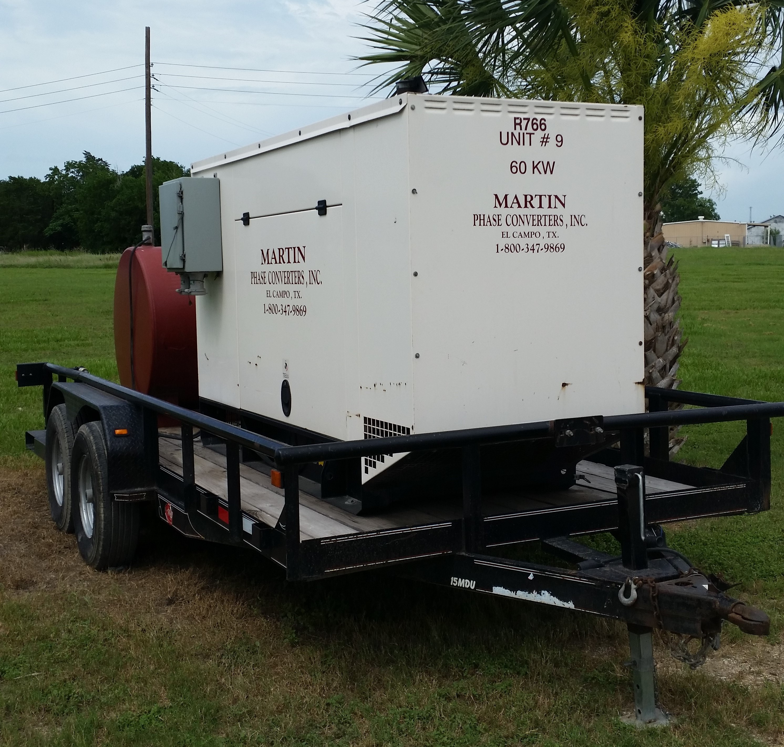 Generator Rentals Martin Phase Converters 3 Phase Generator